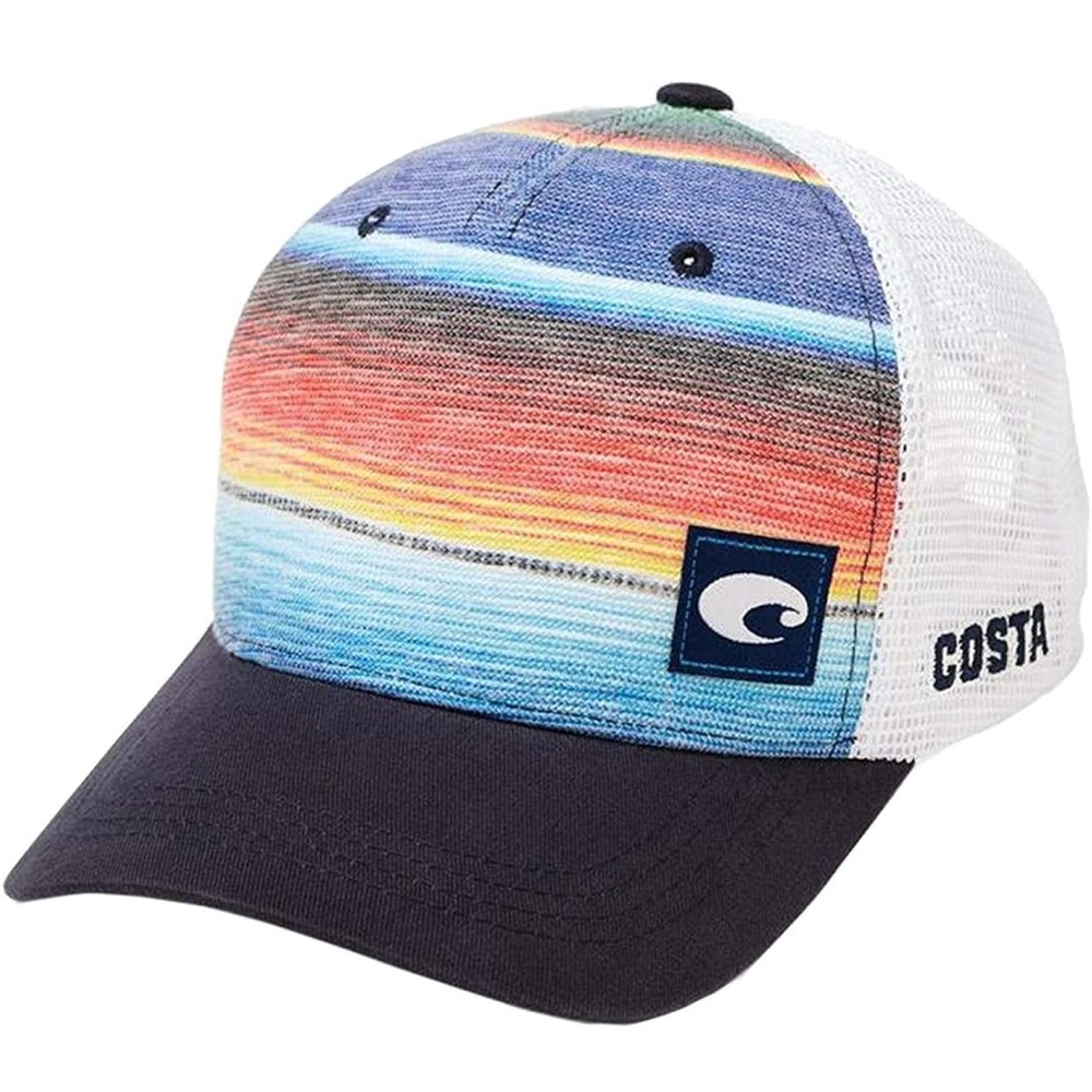 Costa Colorful Striped Trucker Hat